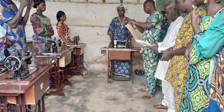 Certificat de Qualification au Métier (CQM) : CNAP- Bénin- Parakou et ACT-NG évaluent les apprenantes .