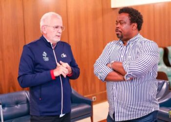 26e championnat du monde senior Féminin : Sidikou Karimou célèbre le sacre de la France, partenaire de la FBHB.