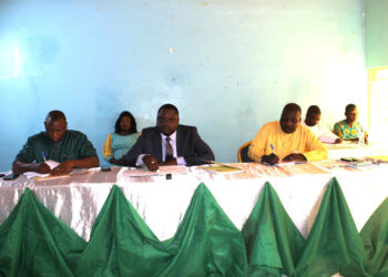 Banikoara : Sous l’égide du maire Bio Sarako Tamou, le conseil communal en session ordinaire.