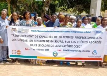 Pour un changement social et comportemental : SWEDD Bénin aguerrit trente professionnelles des médias pour une CCSC efficace