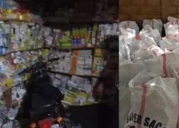 Faux médicaments : Plusieurs tonnes saisies à Nikki par la police.