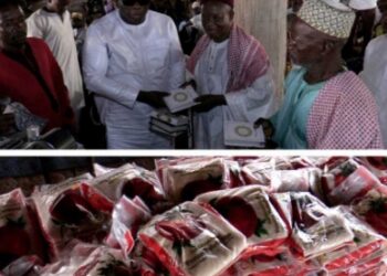 Ramadan 2024 : Rachidi Gbadamassi et le bloc Républicain font œuvre utile à la communauté musulmane de Parakou- Pèrèrè.