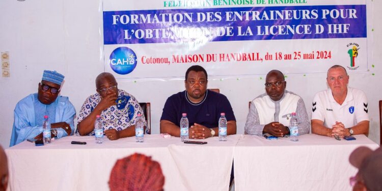 Obtention de licence D IHF au Bénin : Quarante stagiaires entraîneurs en passe d’obtenir leur diplôme