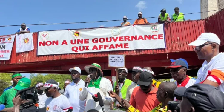 Cherté de la vie : Les travailleurs ont marché ce jour.