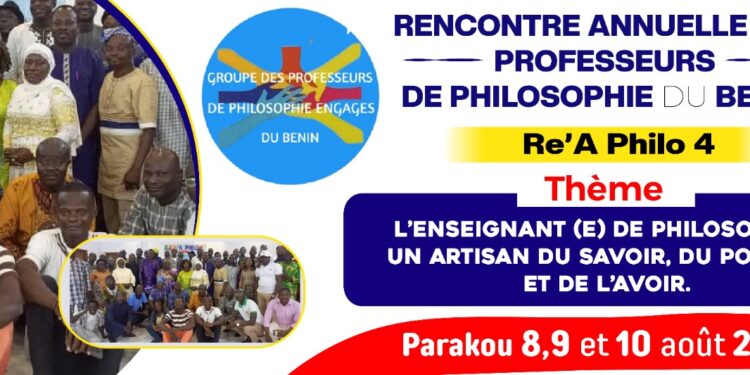 Parakou accueille la 4ème édition de Ré’A philo : Un rendez-vous incontournable pour les enseignants de philosophie du Bénin