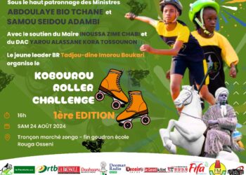 Kobourou Roller Challenge: Tadjou Dine Imorou donne rendez-vous à la jeunesse de Parakou