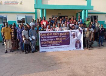 Parakou : Lancement de la formation en informatique 100% gratuite pour les jeunes par la Fondation Luc Atrokpo