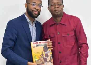 Jean-Wilfried Kemajou et Tiburce ADAGBE : Unis pour la promotion de la culture béninoise avec Tata Adjatchè