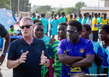 Handball : Parakou accueille le président de HBC Nantes chez Espoirs HBC