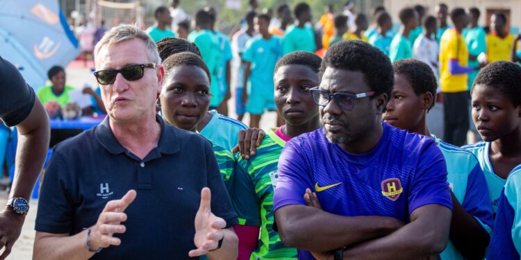 Handball : Parakou accueille le président de HBC Nantes chez Espoirs HBC