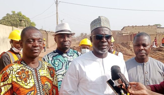 Parakou : Début des travaux d’asphaltage dans le 2ᵉ arrondissement