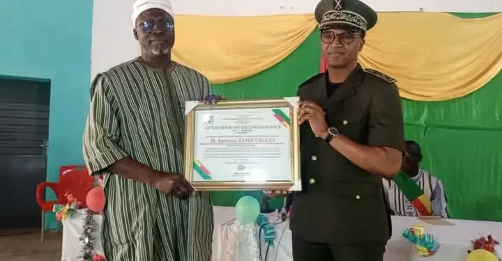 ADECOB 2022-2024 : le bilan exemplaire d’Inoussa Zimé Chabi salué à Nikki