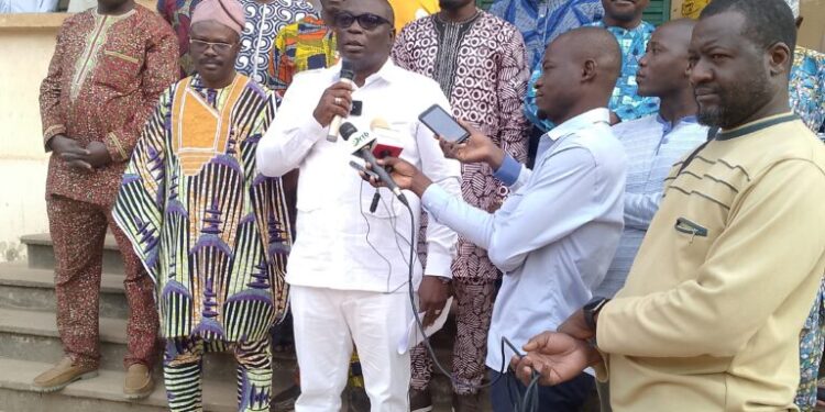 Soutien aux infrastructures éducatives : Gbadamassi lance les travaux au CEG Hubert Maga