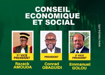 Élections au CES : Conrad Gbaguidi élu président, Amouda et Golou dans le bureau