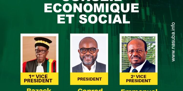 Élections au CES : Conrad Gbaguidi élu président, Amouda et Golou dans le bureau