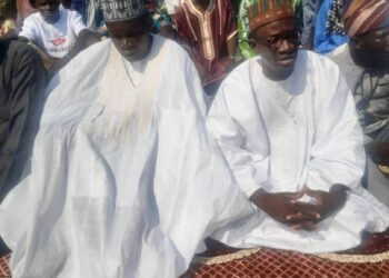 Célébration de l’Aïd El-fitr : Une délégation du parti LD conduite par El Hadj Bio Sawé communie avec les fidèles de Sanson