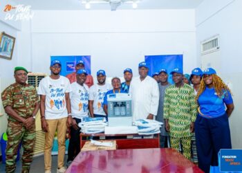 Fondation Moov Africa Bénin : un souffle de solidarité à l’Hôpital d’Instruction des Armées de Parakou