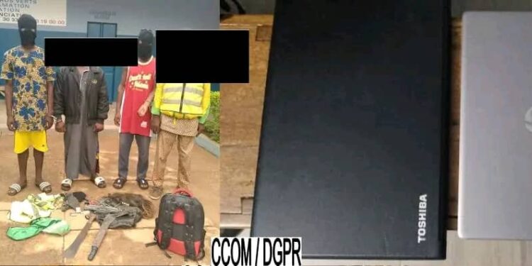 Parakou : un réseau de cambrioleurs démantelé par la police du 2e arrondissement