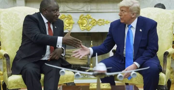 Trump–Ramaphosa : tensions maîtrisées à la Maison Blanche