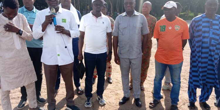 « Tournoi Mise en Ensemble » : le trio Dr Bernardin Gnansounou, ABT et Inoussa Zimé Chabi installe l’été du sport à Parakou