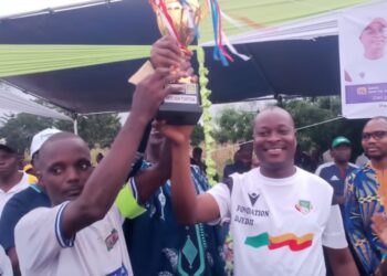 Football-Couffo en liesse : la Fondation DJEDJI fait vibrer le CEG Lalo