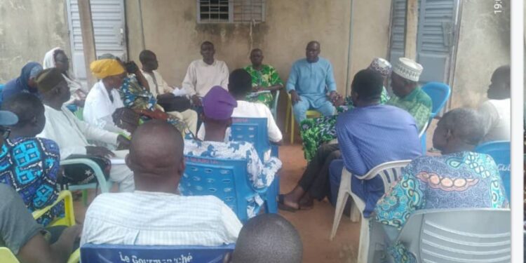 Mobilisation politique à Parakou : Aboudoulazizou Adamou renforce les bases du parti Les Démocrates