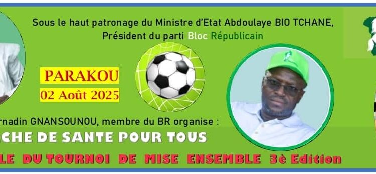Sport et cohésion sociale : l’engagement concret du Dr Bernardin Gnansounou