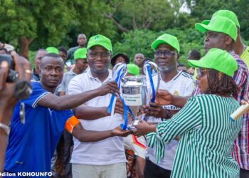Tournoi de ” Mise ensemble ” à Parakou : Le Br à travers Dr Gnansounou mise sur le sport pour unir la jeunesse.