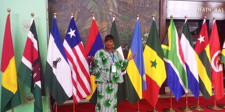 Sommet africain : Julia Akpaki plaide pour des institutions impartiales et résilientes