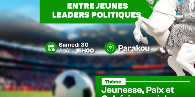 Match de gala à Parakou : jeunes leaders politiques unis pour la cohésion sociale