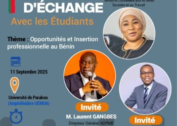 Mariam Djaouga Sacca à l’Université de Parakou : un pont entre étudiants et opportunités d’emploi