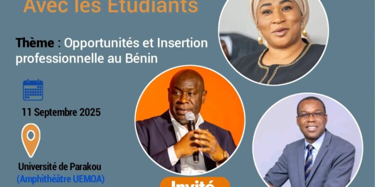Mariam Djaouga Sacca à l’Université de Parakou : un pont entre étudiants et opportunités d’emploi