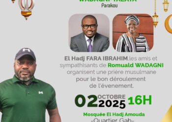 Investiture Wadagni-Talata : Ibrahim Fara mobilise la foi musulmane pour la réussite du duo présidentiel