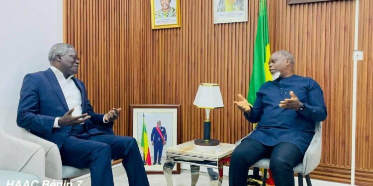 Renforcement de la coopération régionale : Édouard Loko échange avec le Représentant résident de la CEDEAO au Bénin