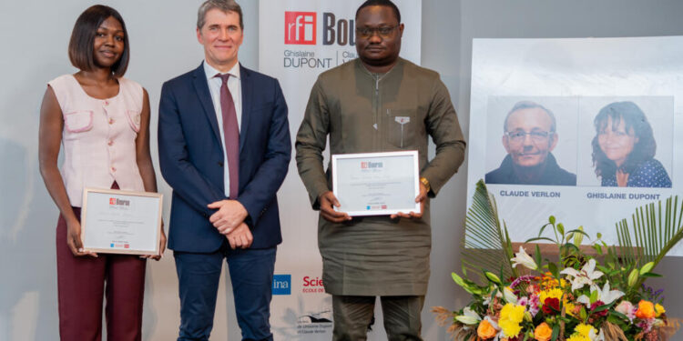 Bourse Ghislaine Dupont et Claude Verlon 2025 : Johannes Amos Kodjo honore le Bénin.