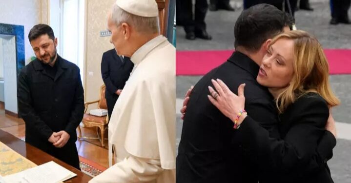 Zelensky reçu par le pape Léon XIV et Meloni : Rome au cœur des efforts diplomatiques