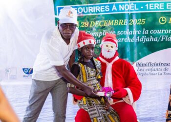 Solidarité et magie de Noël : Jeunesse Dynamique offre 100 sourires aux enfants de l’orphelinat La Tendresse