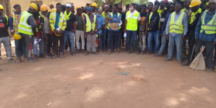 Chantier de Guéné : ras-le-bol des ouvriers de Soroubat