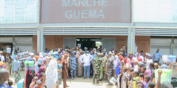 Campagne au profit du duo Wadagni-Talata : Au marché Guéma, Gbadamassi consolide son ancrage populaire