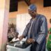 Élection présidentielle : Samou Seidou Adambi vote et encourage les indécis à sortir