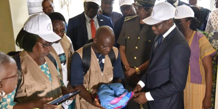 Campagne nationale de distribution de moustiquaires, édition 2026 : « Aucun ménage n’est prévu pour être délaissé », rassure Dr Djêwessi Lokossou.