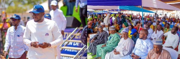 Démonstration de force à Parakou : Bilal Yacoubou mobilise plus de 10 milles électeurs au profit du duo Wadagni-Talata