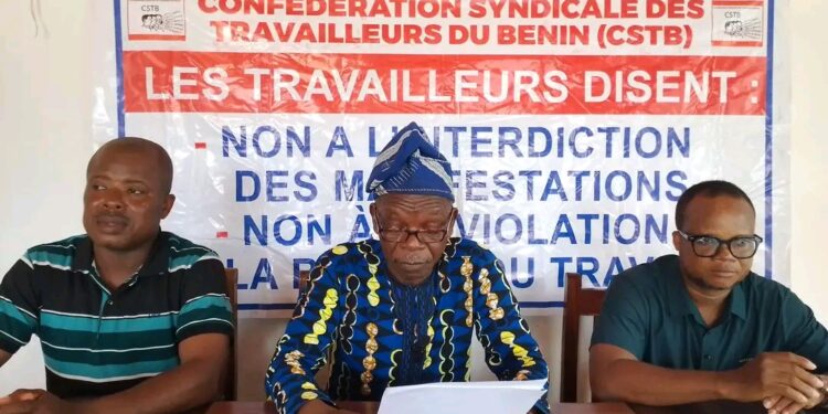 Fête du travail au Bénin : la Cstb dénonce l’interdiction de sa marche du 1er mai et appelle à la mobilisation