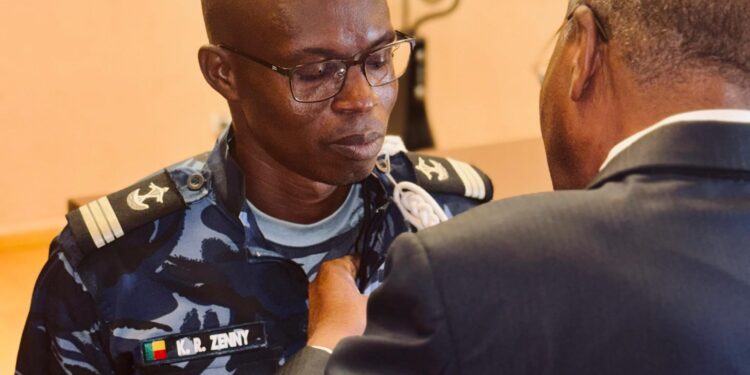 Bénin : l’ancien commissaire de Malanville Zenny décoré Chevalier de l’Ordre national