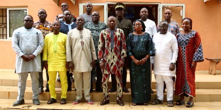 Visite du préfet Chakour Naro à Adecob : sept priorités pour accélérer le développement des communes du Borgou