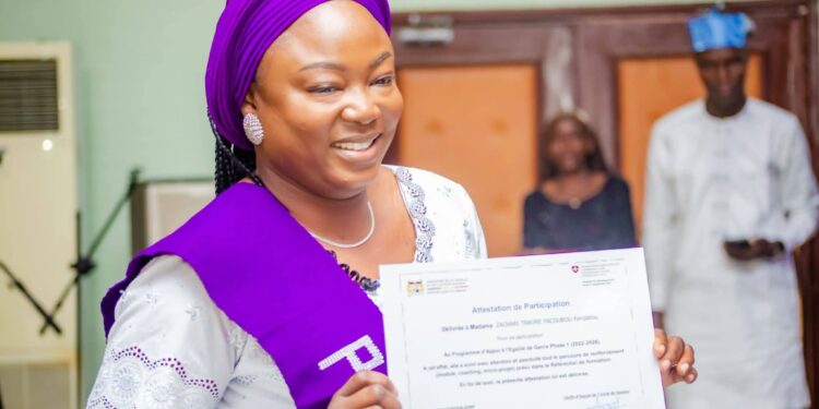 Autonomisation des femmes : Faridatou Zachari Traoré, un modèle de réussite du PAEG1