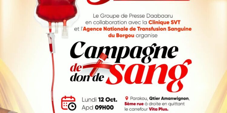 9 ème anniversaire de Daabaru : le groupe célèbre la vie par le don de sang ce jour